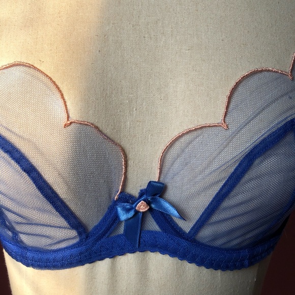 Lorna AP  blue/peach Bra - Picture 8 of 11